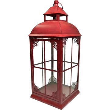 Lanterna decorativa REDY 56 cm rossa