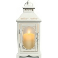 Lanterna decorativa ROSEHILL 27,5 cm bianca