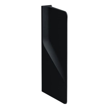 LAUFEN H8472800200001 - Parete divisoria per orinatoi VAL 69x37 cm ceramica/nero lucido