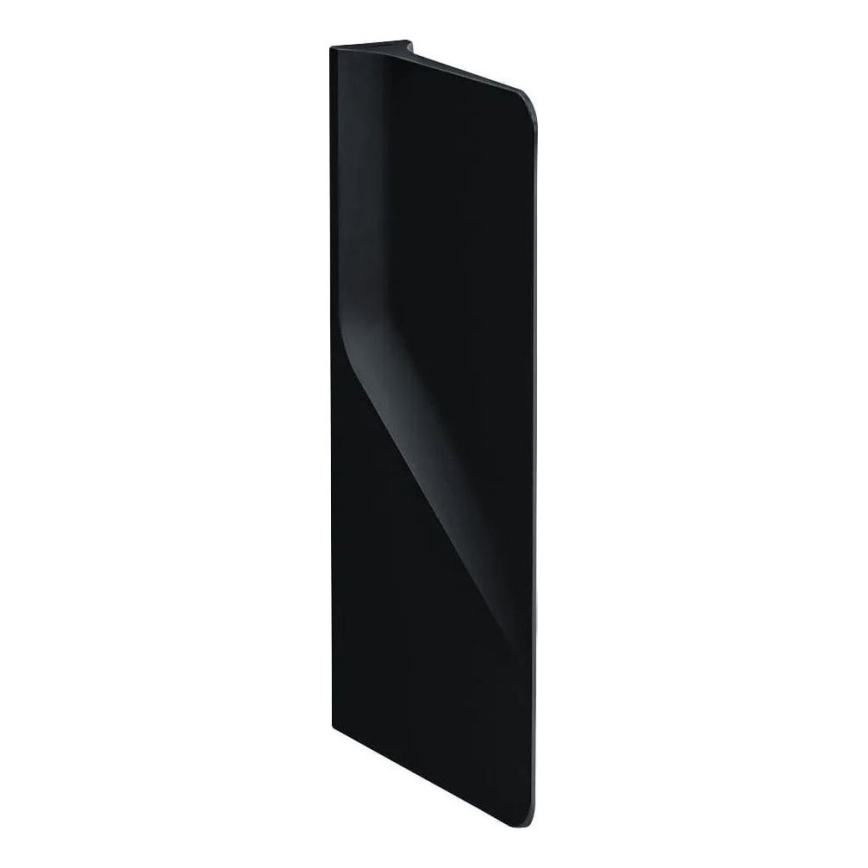 LAUFEN H8472800200001 - Parete divisoria per orinatoi VAL 69x37 cm ceramica/nero lucido
