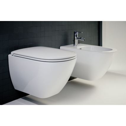 LAUFEN H8660800000001 - WC sospeso LUA in ceramica/bianco + sedile WC SoftClose LUA in Duroplast/bianco