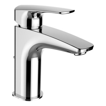 LAUFEN HF500701100000 - Rubinetto per lavabo con scarico e troppopieno LAURIN 16,2 cm cromo lucido