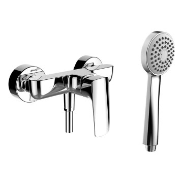 LAUFEN HF500750100600 - Set doccia con miscelatore LAURIN cromo lucido