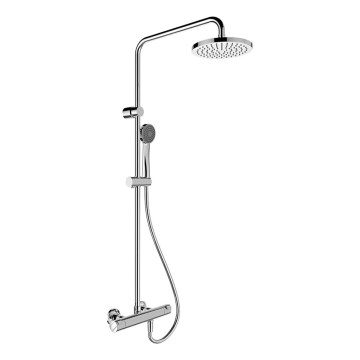 LAUFEN HF500957100600 - Set doccia con miscelatore termostatico CITYPRO cromo lucido