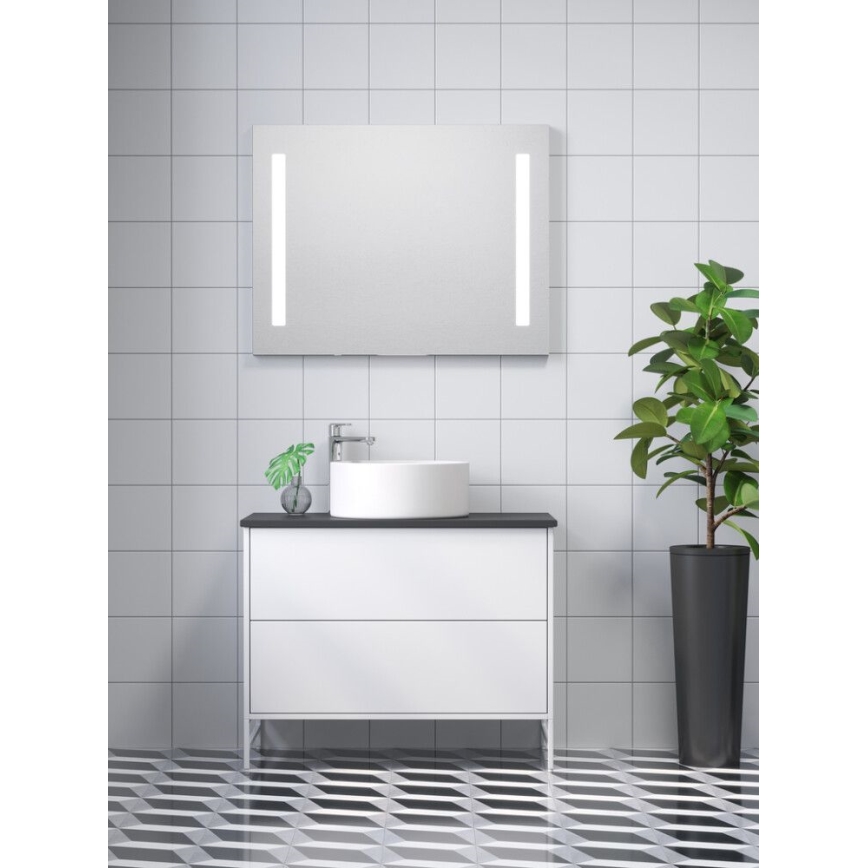 Lavabo da appoggio RUNDTOM Ø 41,5 cm in ceramica, bianco