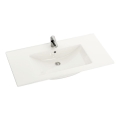 Lavabo da incasso CHICAGO 91x46,5 cm ceramica/bianco