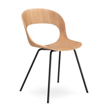 LD Seating - Sedia da ufficio LOTUS marrone/nero