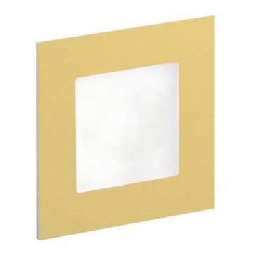 LDST AN-01-SZ-BC9 - Illuminazione LED per scale ANGEL 9xLED/1,2W/230V oro 3500K