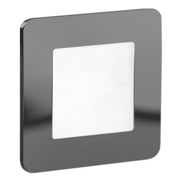 LDST DI-01-CB-BZ9 - Illuminazione LED per scale DIANA 9xLED/1,2W/230V nero lucido 6500K