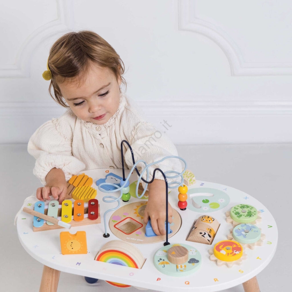 AUFUN 6 In 1 Set Tavolo E Sedie Per Bambini Regolabili Con Blocchi Da 163 Pezzi Tavolo Da Gioco Grandi Costruzioni Multifunzionali Set Con 2 Sedie 86445792