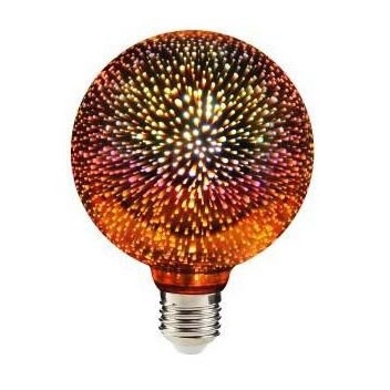 LED 3D Lampadina decorativa G95 E27/3,5W/230V