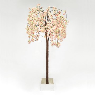 LED Albero artificiale decorativo di Natale CHERRY TREE 84xLED/230V 1,7 m ciliegio