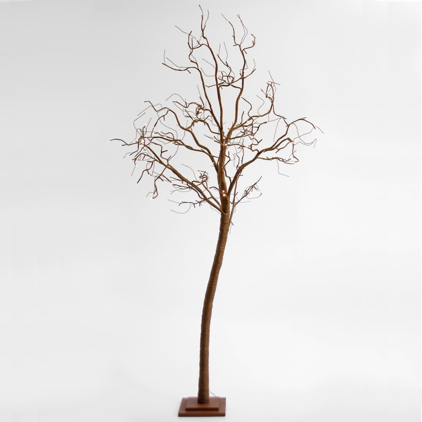 LED Albero artificiale decorativo di Natale TREE 176xLED/230V 2,5 m
