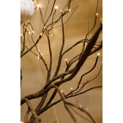 LED Albero artificiale decorativo di Natale TREE 180xLED/230V 1,8 m