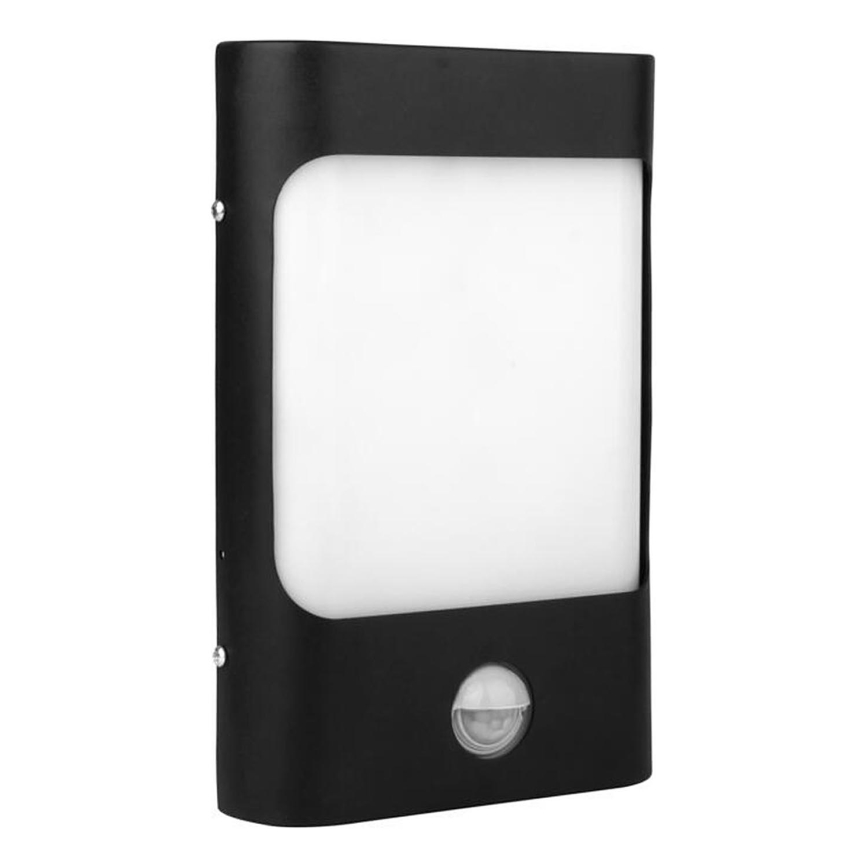 LED Applique da esterno con sensore CORDOBA LED/9W/230V IP44 nero