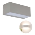 LED Applique da esterno LED/12W/230V 6400K IP65