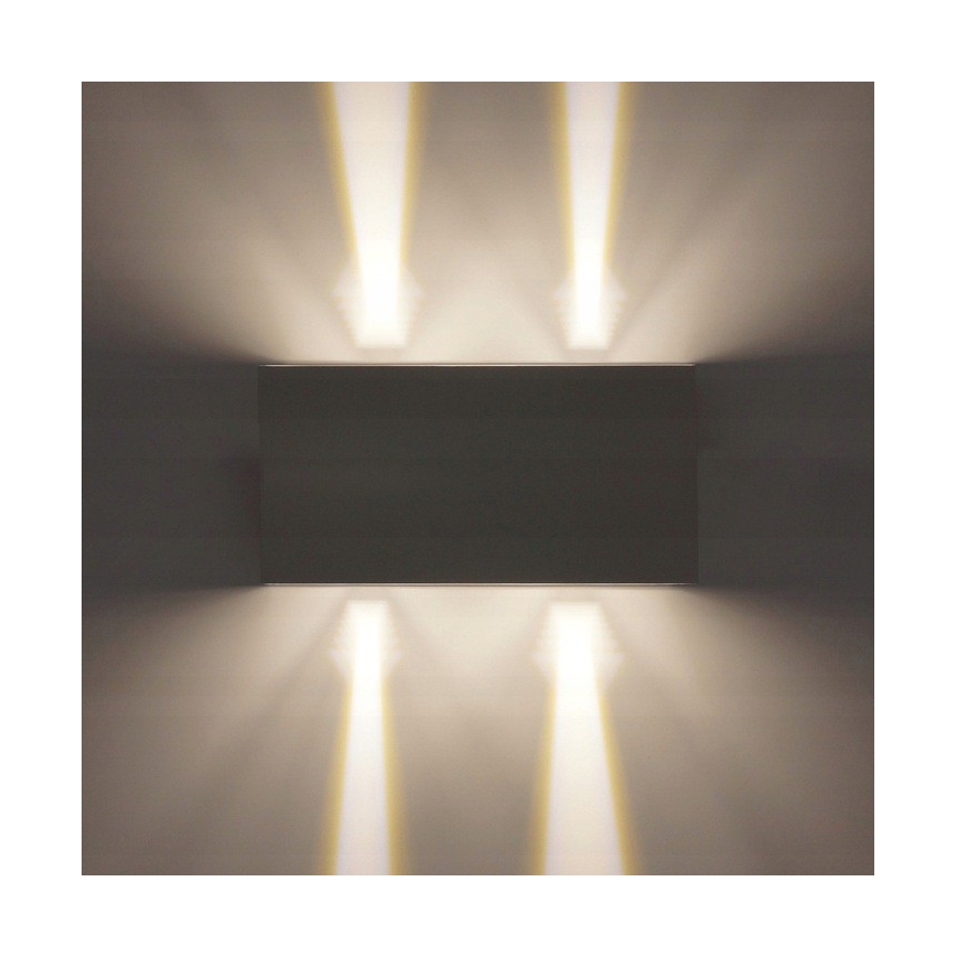 LED Applique da esterno LED/12W/230V IP54 bianco