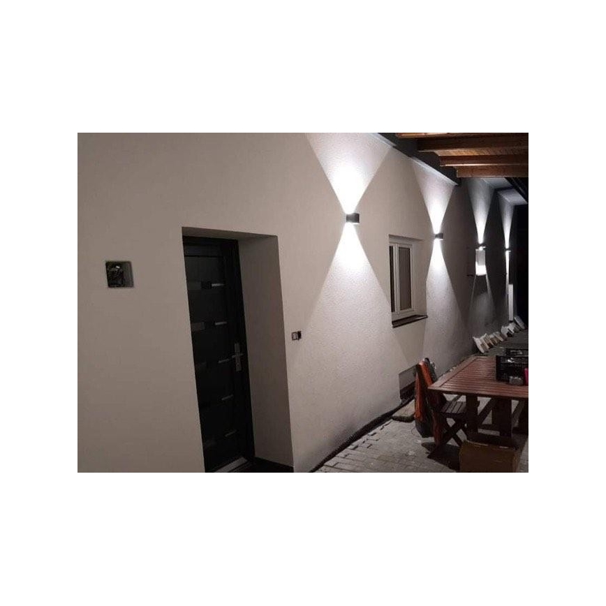 LED Applique da esterno LED/12W/230V IP54 bianco