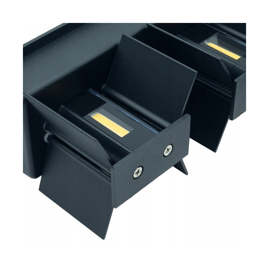 LED Applique da esterno LED/12W/230V IP54 nero