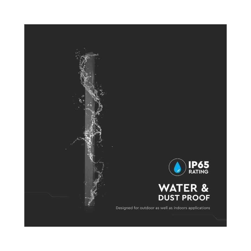 LED Applique da esterno LED/16W/230V 4000K IP65 101 cm antracite