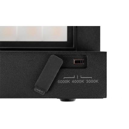 LED Applique da esterno LED/36W/230V 3000/4000/6500K IP54 nera