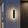 LED Applique da esterno MIRANA LED/8W/230V 4000K IP44 30 cm nero