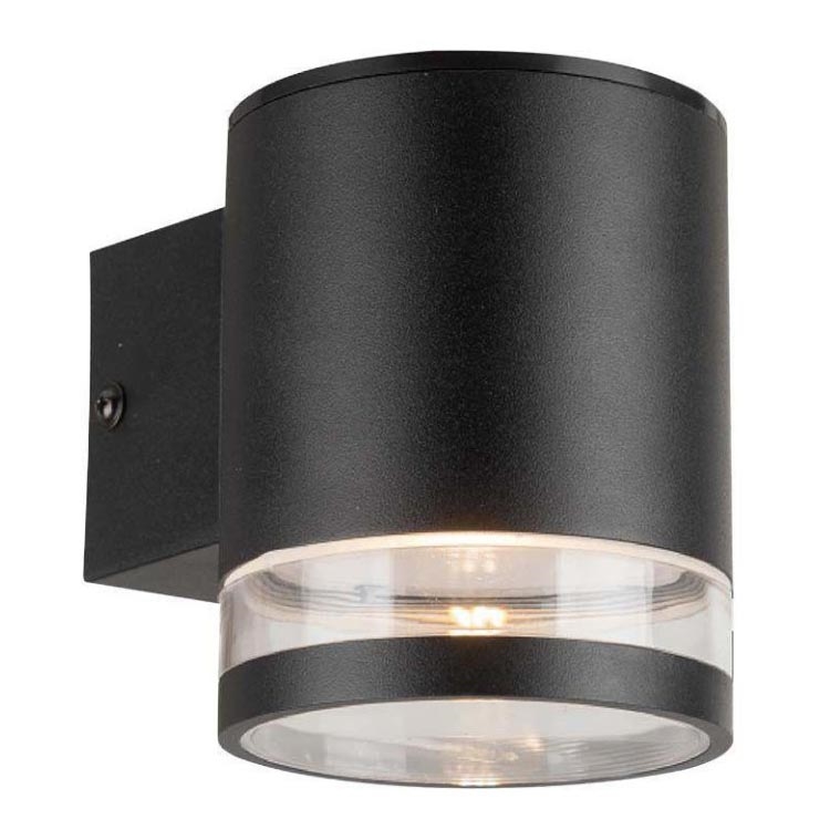 LED Applique solare da esterno con sensore LED/1W/3,7V 3000K IP54 nero