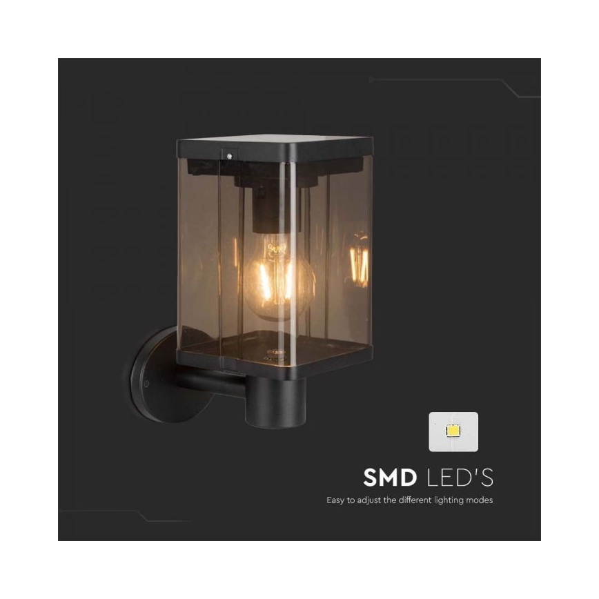 LED Applique solare da esterno con sensore LED/2,5W/3,7V 3000K IP54