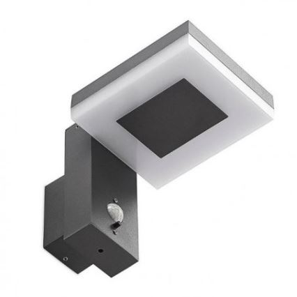 LED Applique solare da esterno con sensore LED/5,5W/3,7V 3000K IP54