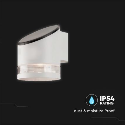 LED Applique solare da esterno LED/1W/3,7V 3000K IP54 bianco