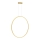 LED Bathroom lampadario on a string SATURNO LED/46W/230V IP44 oro