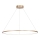 LED Bathroom lampadario on a string SATURNO LED/57W/230V IP44 oro