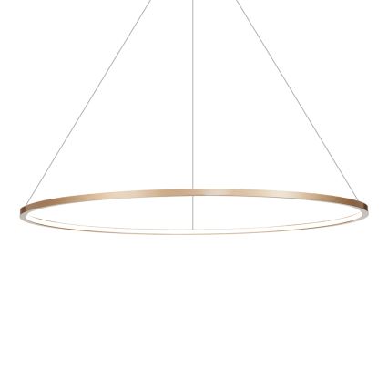 LED Bathroom lampadario on a string SATURNO LED/57W/230V IP44 oro