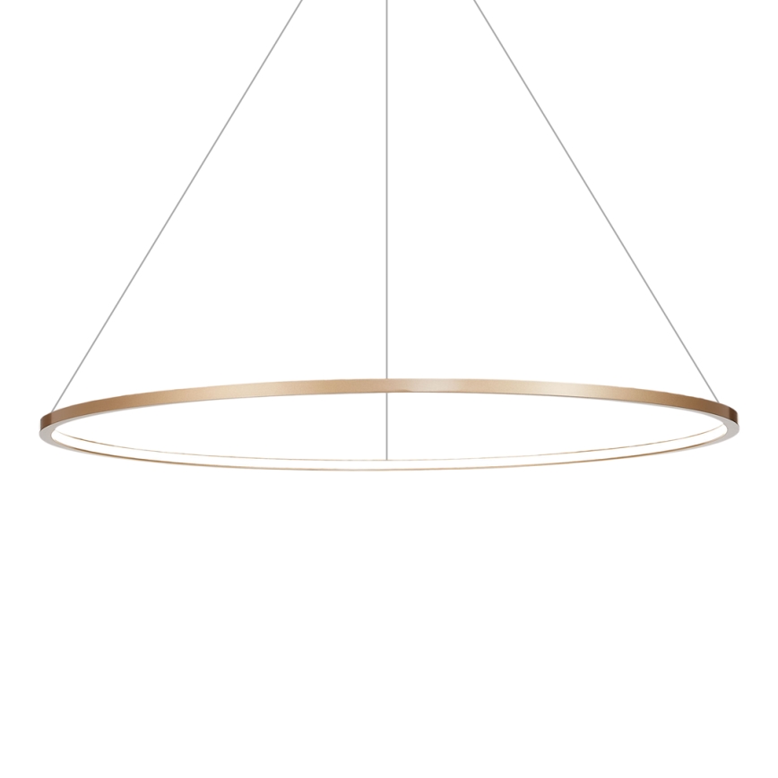LED Bathroom lampadario on a string SATURNO LED/57W/230V IP44 oro