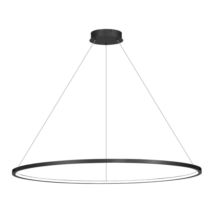 LED Bathroom lampadario on a string SATURNO LED/65W/230V IP44 antracite