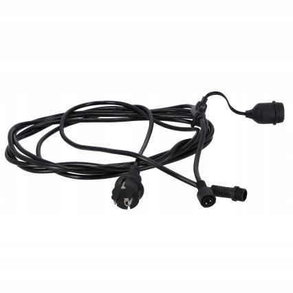 LED catena luminosa decorativa per esterni 20xE27/1W/230V 20,94 m IP44 nera