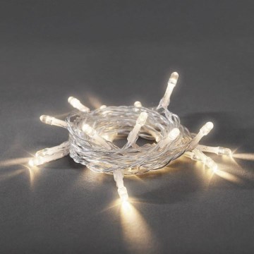 LED Catena luminosa di Natale 20xLED/2xAA 3,35m