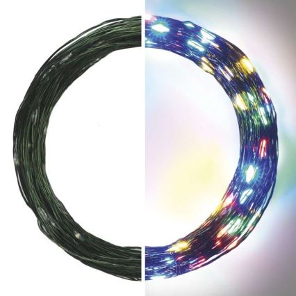 LED catena luminosa di Natale per esterni 150xLED/20m IP44 multicolore