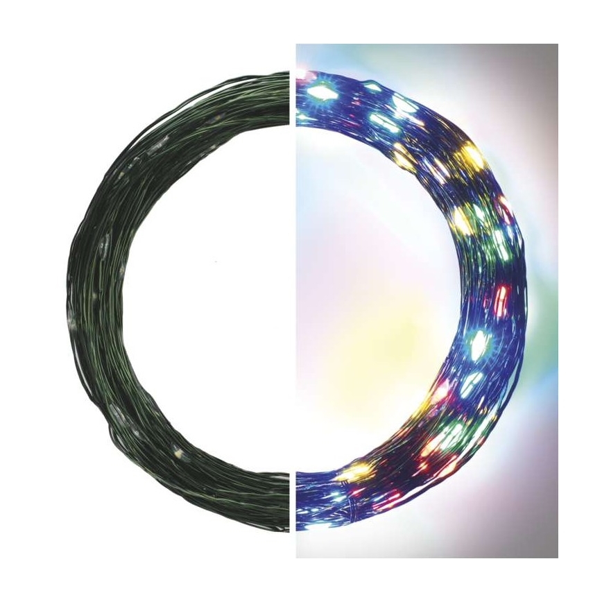 LED catena luminosa di Natale per esterni 150xLED/20m IP44 multicolore