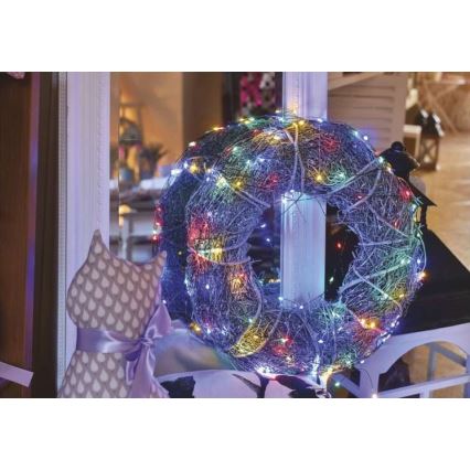 LED catena luminosa di Natale per esterni 150xLED/20m IP44 multicolore