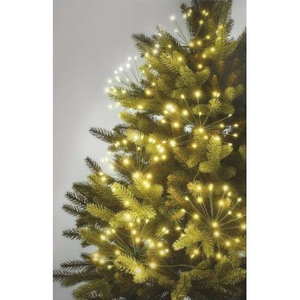 LED catena luminosa natalizia 450xLED/11m bianco caldo