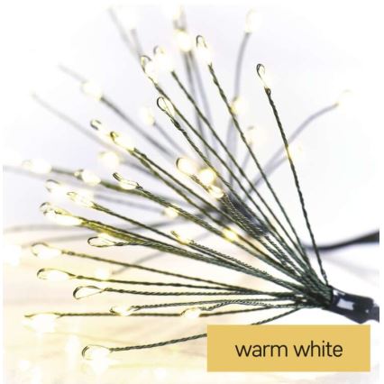 LED catena luminosa natalizia 450xLED/11m bianco caldo