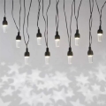 LED Catena luminosa natalizia da esterno 10xLED/9,5 m IP44 bianco freddo