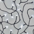 LED Catena luminosa natalizia da esterno 40xLED/3xAA 3,3m IP44 bianco freddo