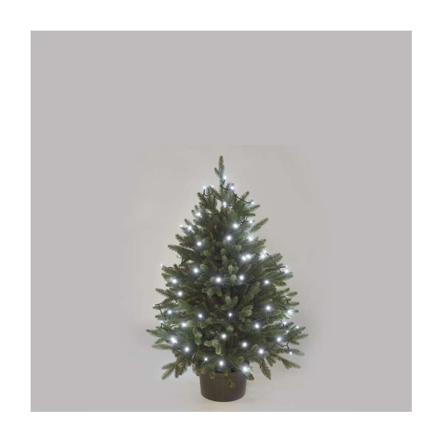 LED Catena luminosa natalizia da esterno 80xLED/13m IP44 bianco freddo
