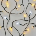 LED Catena luminosa natalizia da esterno 80xLED/2 funzioni 13m IP44 bianco caldo/freddo