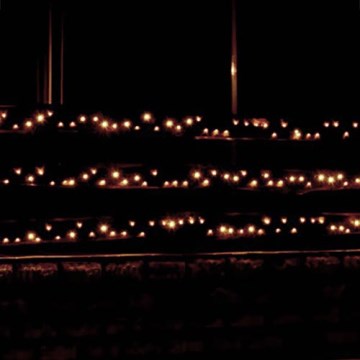 LED Catena luminosa per esterni 70m 1000xLED/0,06W/230V bianco caldo IP44