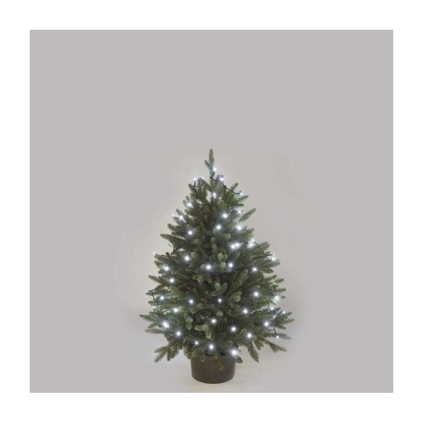 LED Catena natalizia da esterno 40xLED/9m IP44 bianco freddo