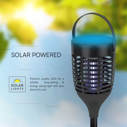 LED Cattura insetti solare LED/1,3W/3,7V IP24 20 mm