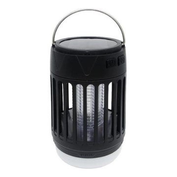 LED Cattura insetti solare LED/1,5W/3,7V 1200 mAh IP44 30 m²